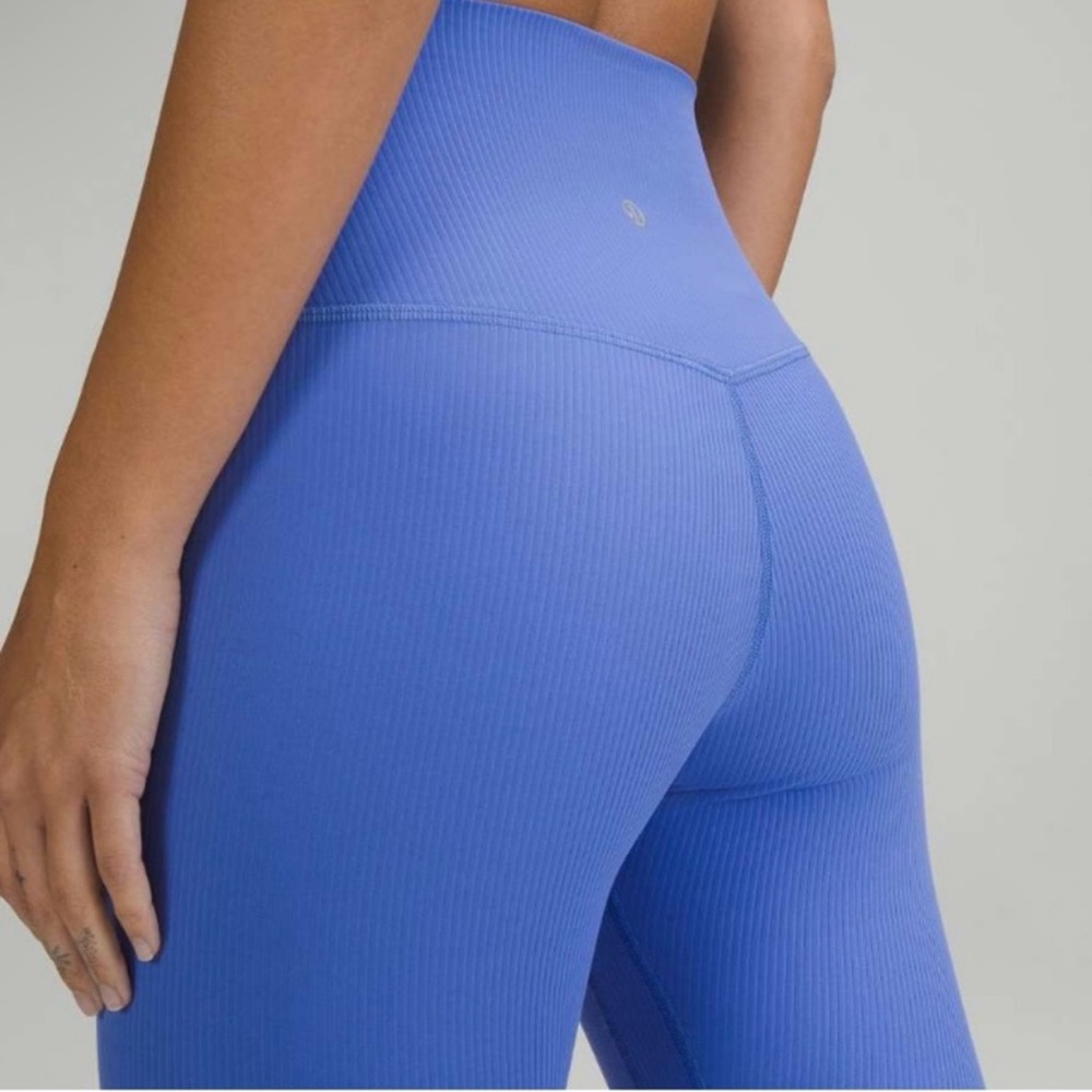 NWT Lululemon Align™ Ribbed High-Rise Pant Leggings 25” SOLD OUT Wild Indigo
2 - Picture 5 of 7